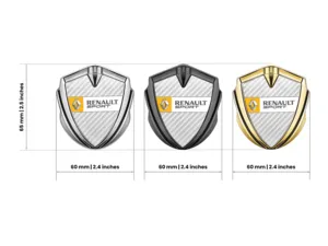 Renault Cupolato Emblema Badge Disegno Max Costruita
